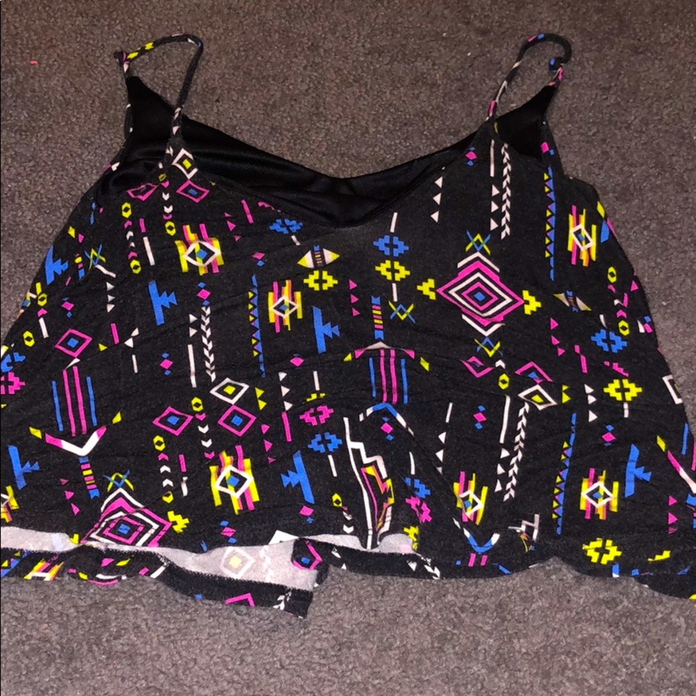 Designed crop top